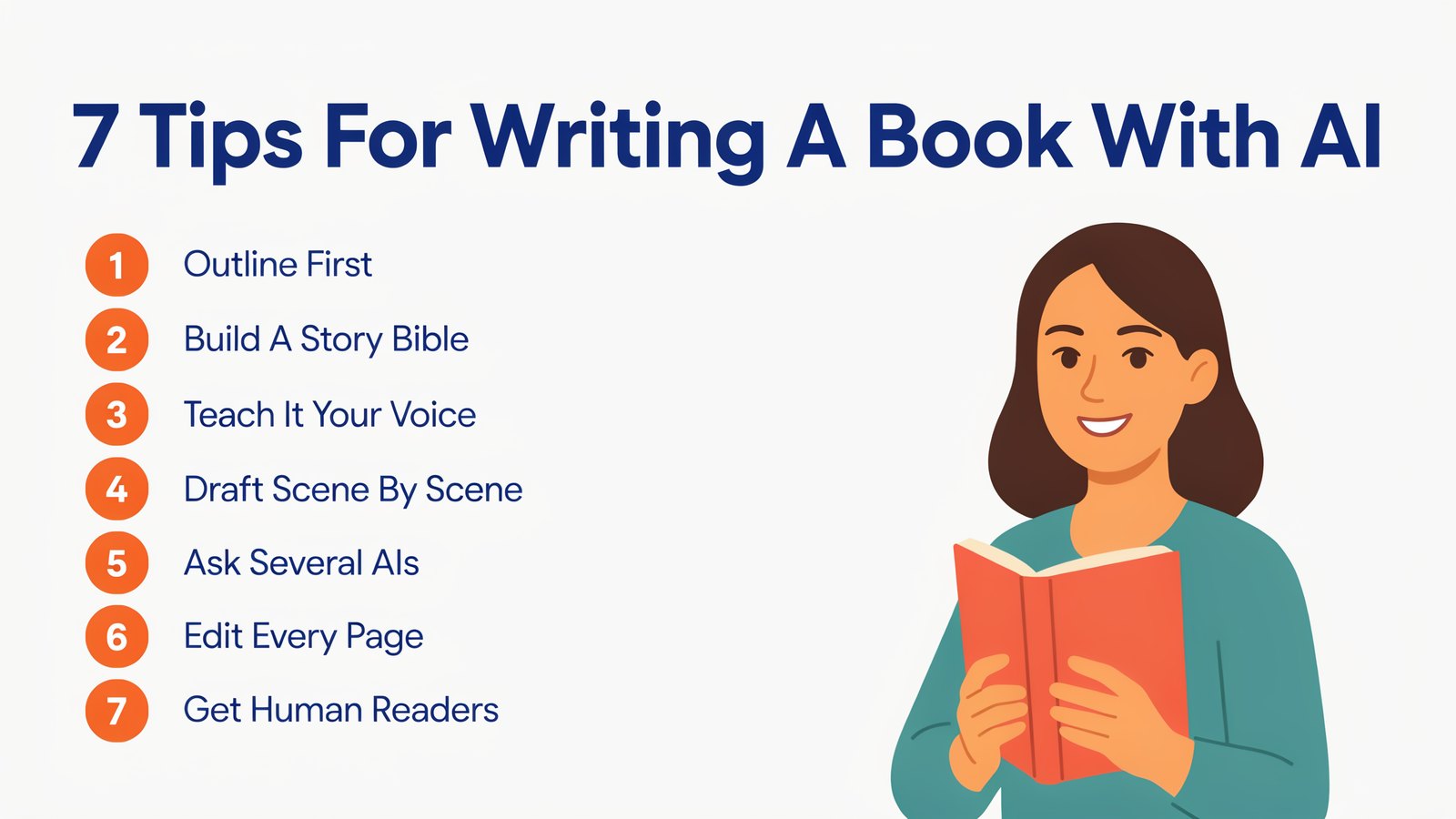 Seven tips for writing a book with AI