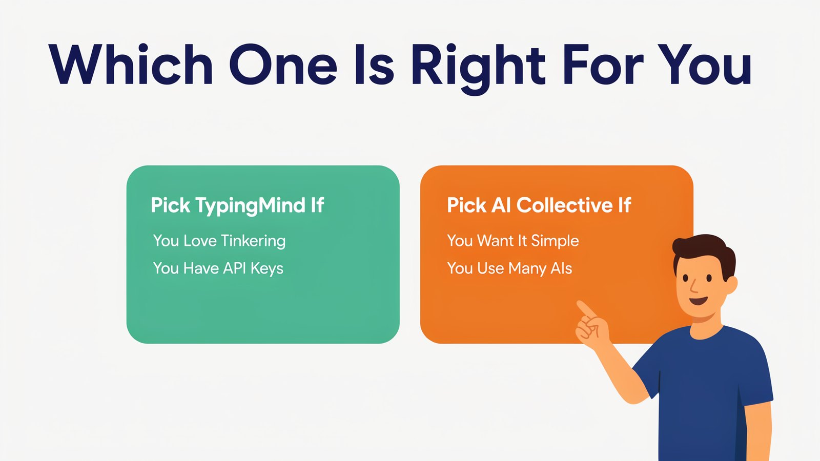 Which one is right for you, TypingMind or AI Collective